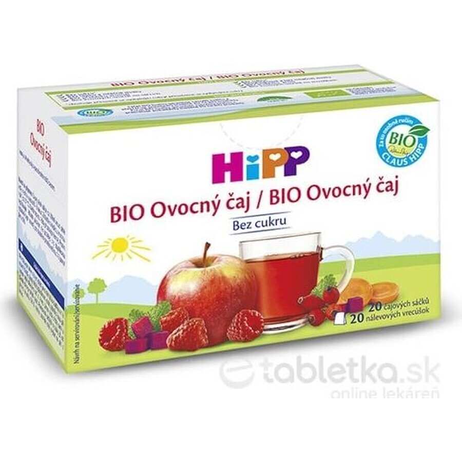 HiPP Organic Fruit Tea 20×2 g, fruit tea