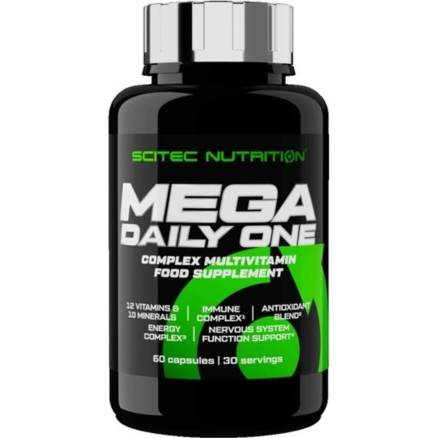 Scitec Nutrition Mega Daily One 1×120 cps, complément alimentaire