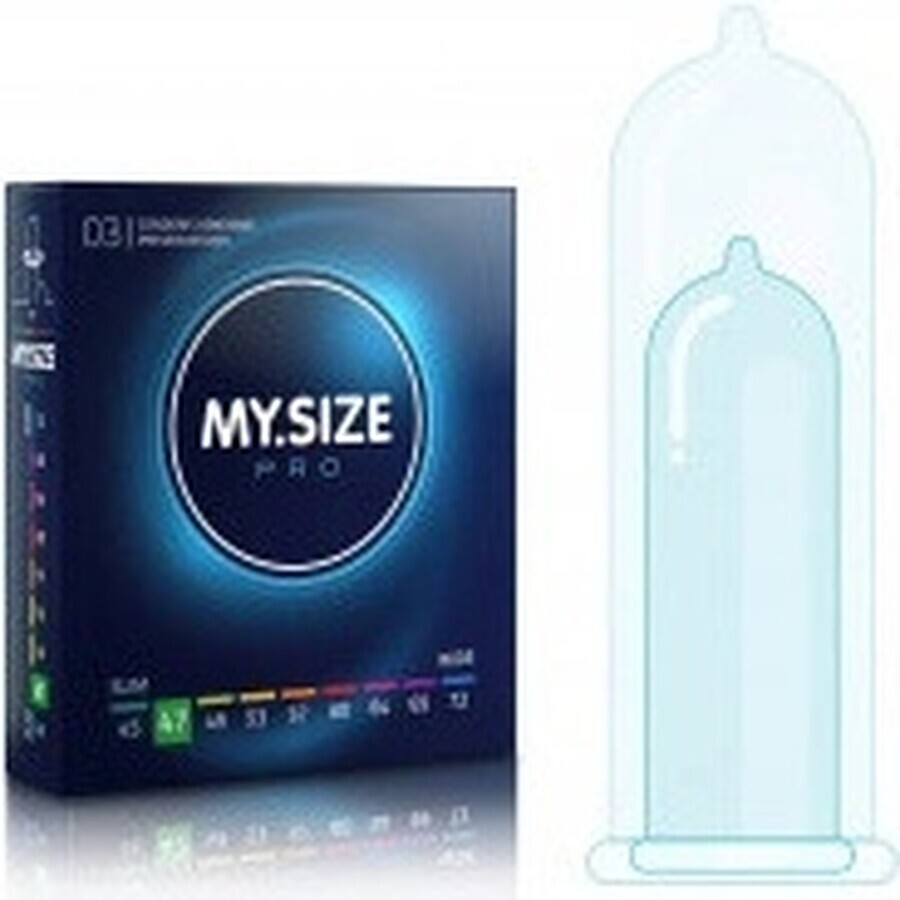 My size 47 1×3 pcs, condom