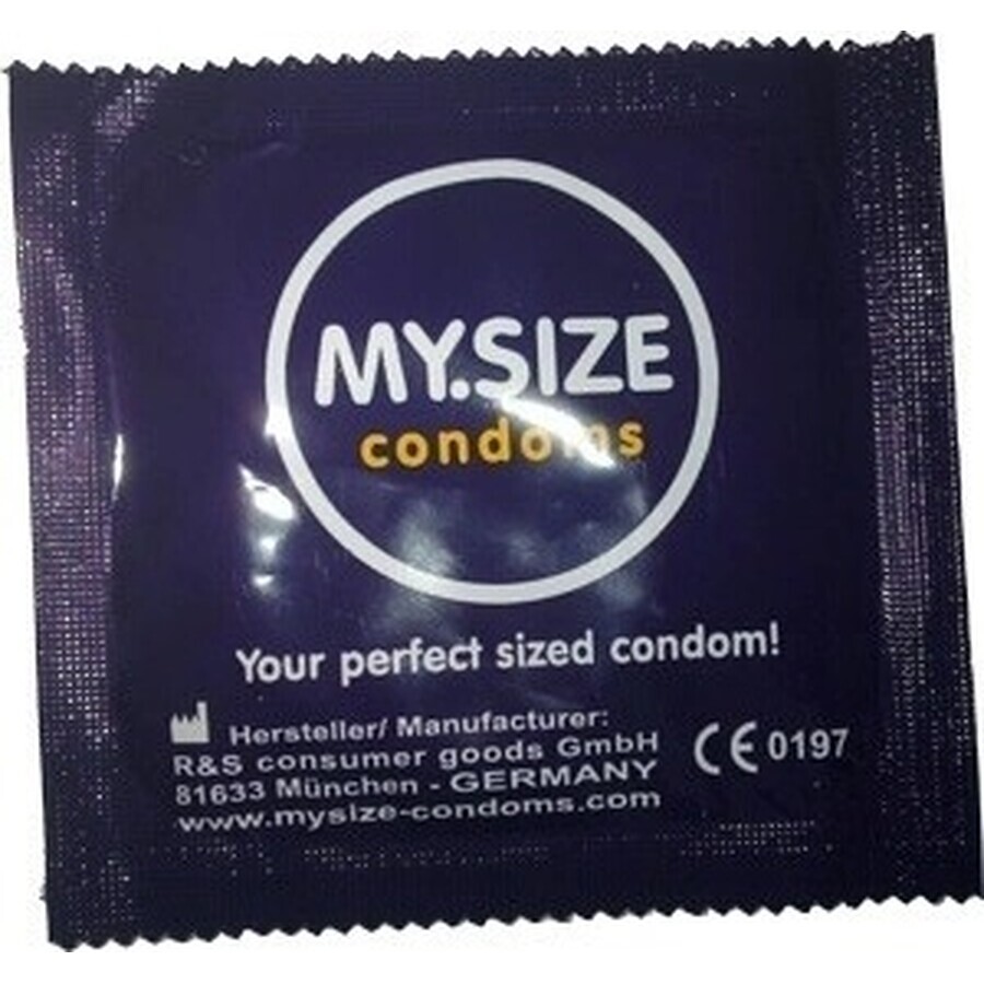 My size 47 1×3 pcs, condom