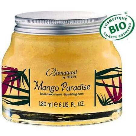 Balsam Bio Hrănitor pentru Corp cu Extact de Mango, 180g, BioNatural