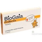 BioGaia ProTectis 1×10 pièces, comprimés à croquer - goût fraise