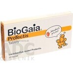 BioGaia ProTectis 1×10 pièces, comprimés à croquer - goût fraise