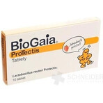 BioGaia ProTectis 1×10 pièces, comprimés à croquer - goût fraise