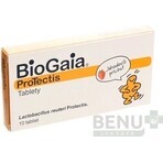 BioGaia ProTectis 1×10 pièces, comprimés à croquer - goût fraise