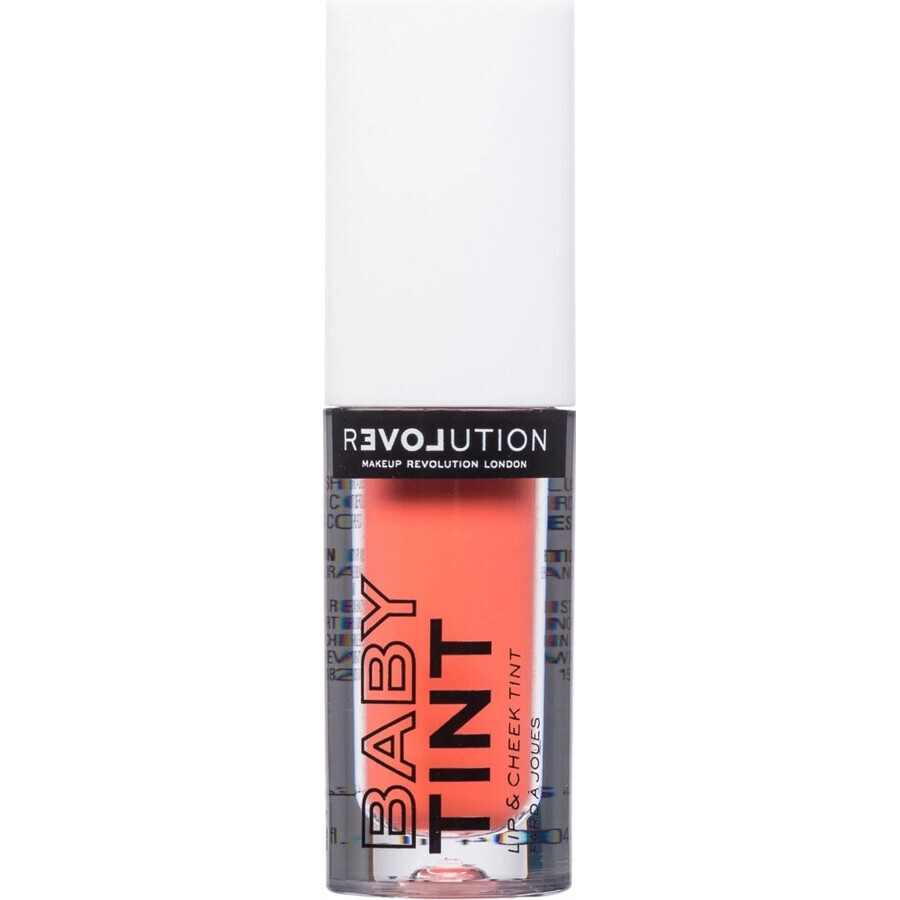 Revolution Relove, Baby Tint Coral Lip & Cheek Tint, 1×1.40 ml, blush