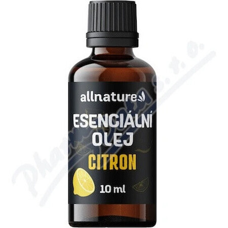 Allnature Lemon essential oil 1×10 ml, essential oil