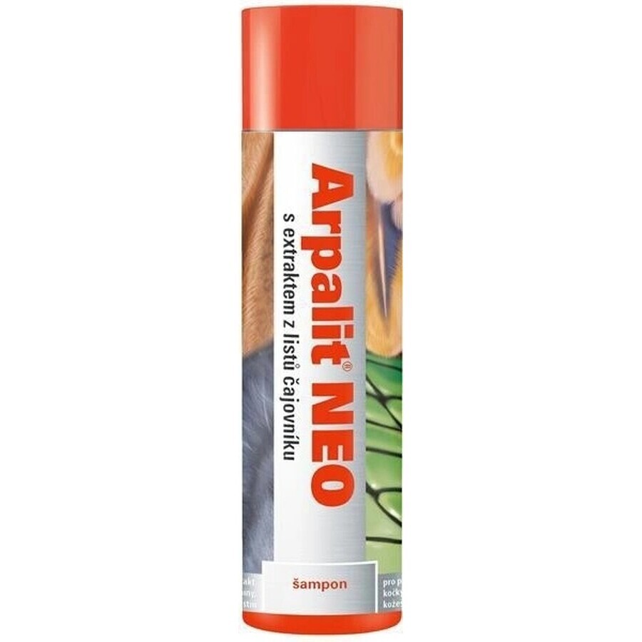 Șampon Arpalit NEO cu extract din frunze de arbore de ceai 1×250 ml, șampon împotriva paraziților