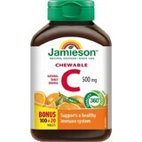 JAMIESON VITAMINA C 500 mg mix 1×120 tbl, VITAMINA C, mix