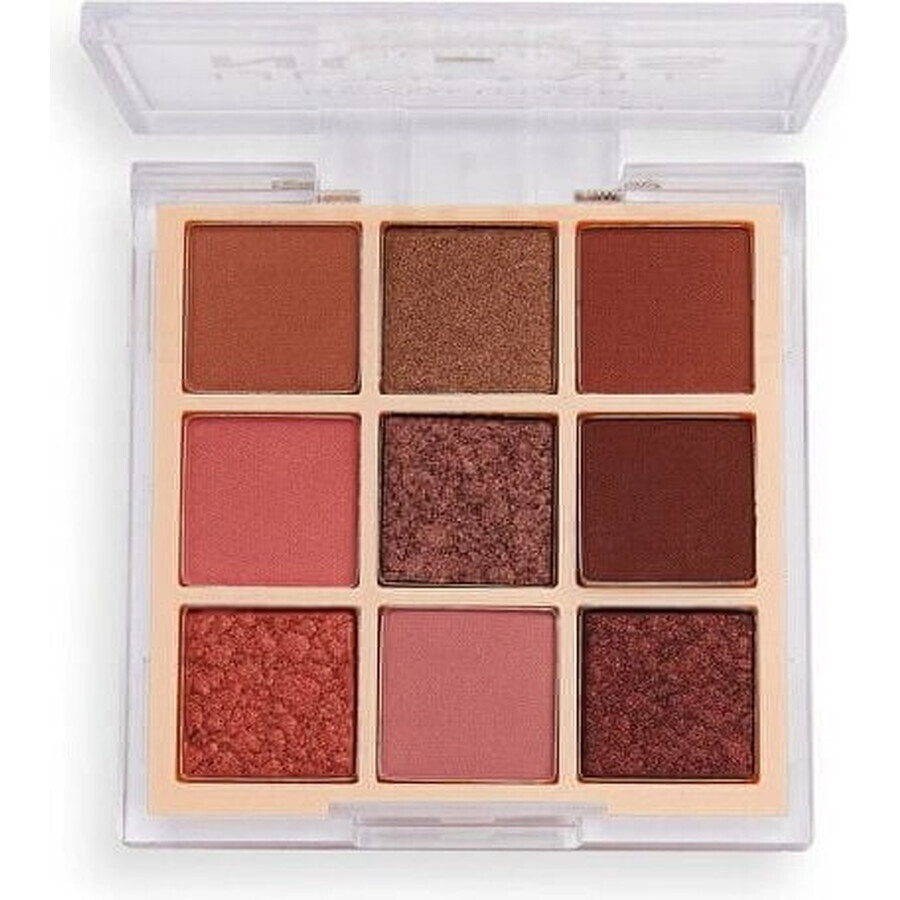 Revolution, Ultimate Nudes Medium, eyeshadow palette 1×0,90 g, eyeshadow palette