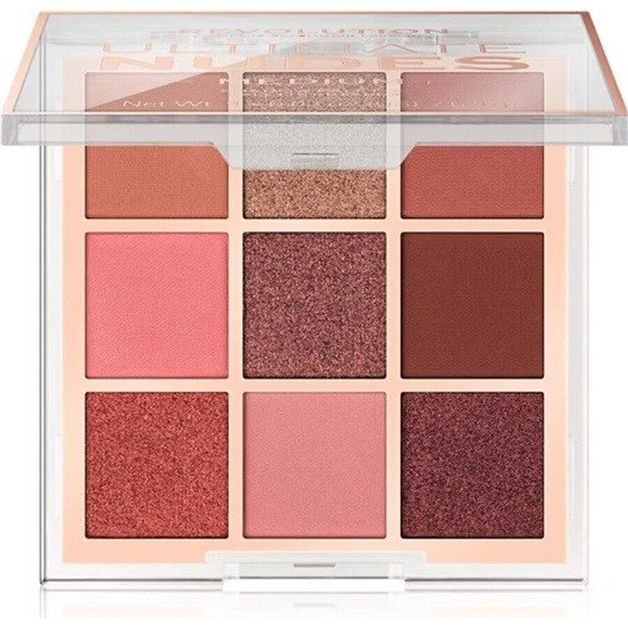 Revolution, Ultimate Nudes Medium, eyeshadow palette 1×0,90 g, eyeshadow palette