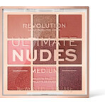 Revolution, Ultimate Nudes Medium, eyeshadow palette 1×0,90 g, eyeshadow palette