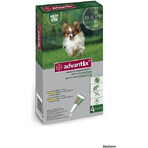 Advantix Spot-on per cani fino a 4 kg 4×0,4 ml, pipetta