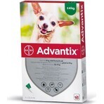 Advantix Spot-on per cani fino a 4 kg 4×0,4 ml, pipetta