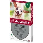 Advantix Spot-on per cani fino a 4 kg 4×0,4 ml, pipetta