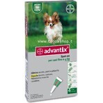 Advantix Spot-on per cani fino a 4 kg 4×0,4 ml, pipetta