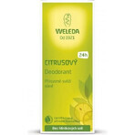 WELEDA Desodorante Citrus 1×200 ml, desodorante, recambio - sin spray