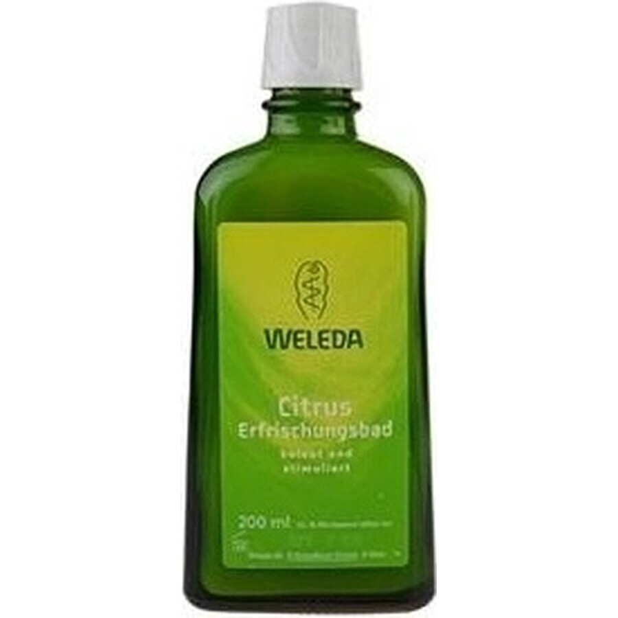 WELEDA Desodorante Citrus 1×200 ml, desodorante, recambio - sin spray