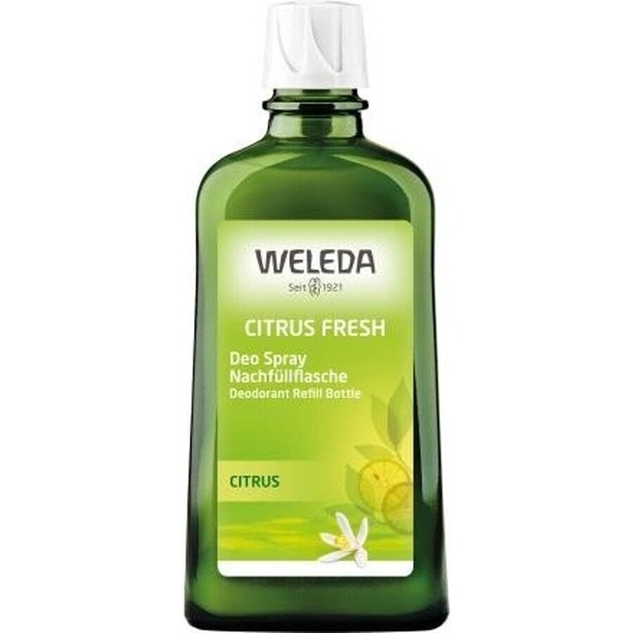 WELEDA Desodorante Citrus 1×200 ml, desodorante, recambio - sin spray