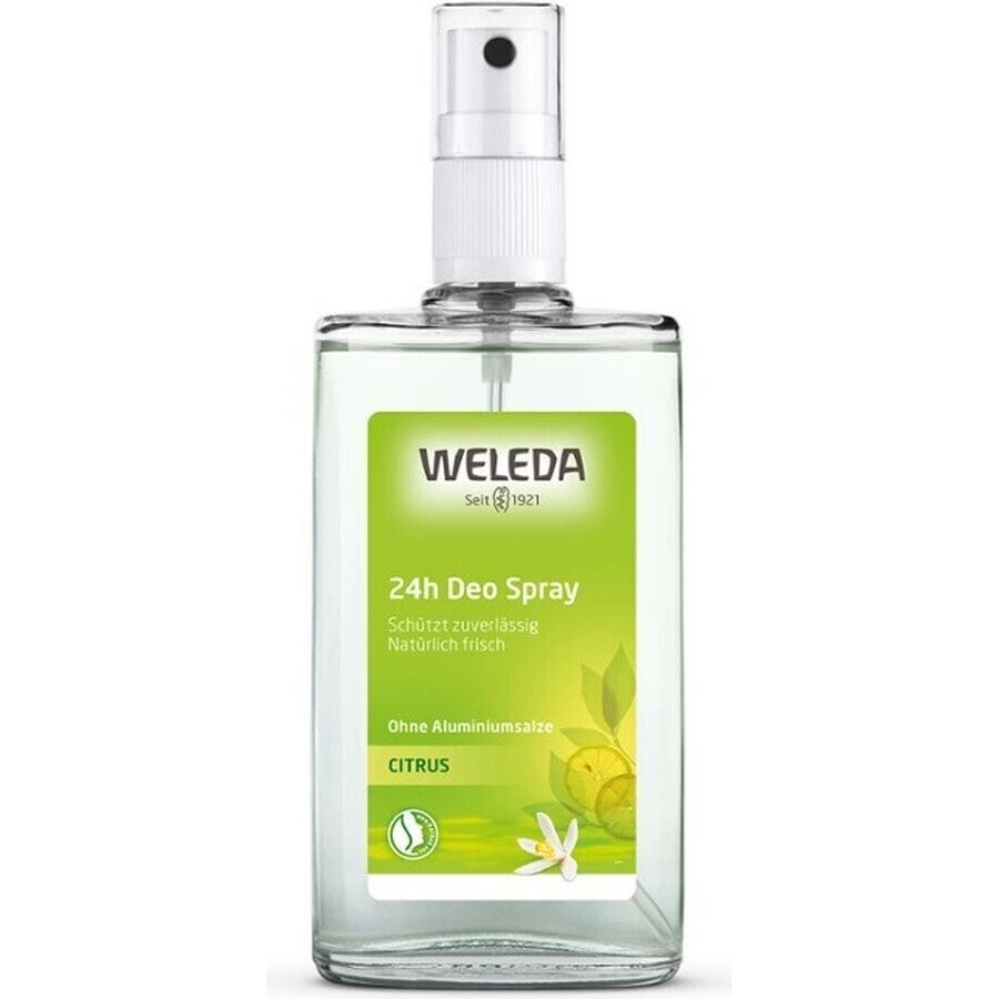 WELEDA Desodorante Citrus 1×200 ml, desodorante, recambio - sin spray