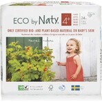 ECO BY NATY Scutece de unică folosință 4+ (9-20 kg) 24 buc 1×24 buc