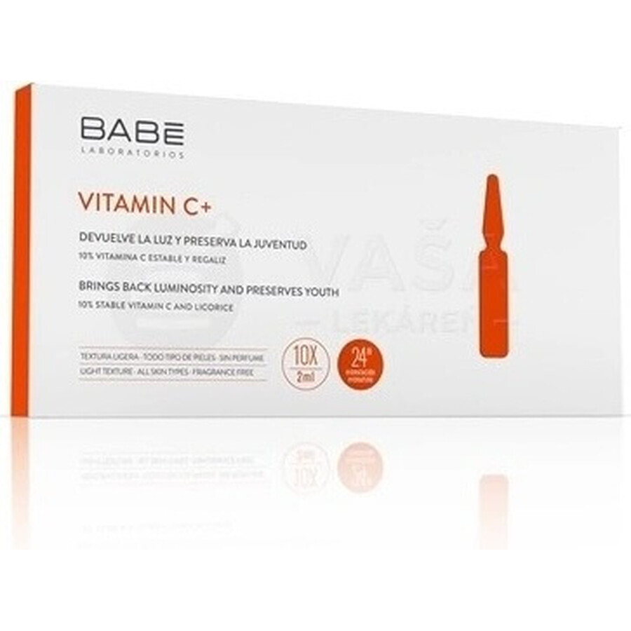 BABÉ VITAMINA C+ Solución en ampollas de 10×2 ml