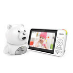 VTECH BM5150-BEAR, baby video babysitter cu ecran de 5" 1×1pcs, babysitter