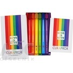 CURAPROX CS 5460 ultra morbido, edizione Rainbow 1×6 pezzi, spazzolino da denti