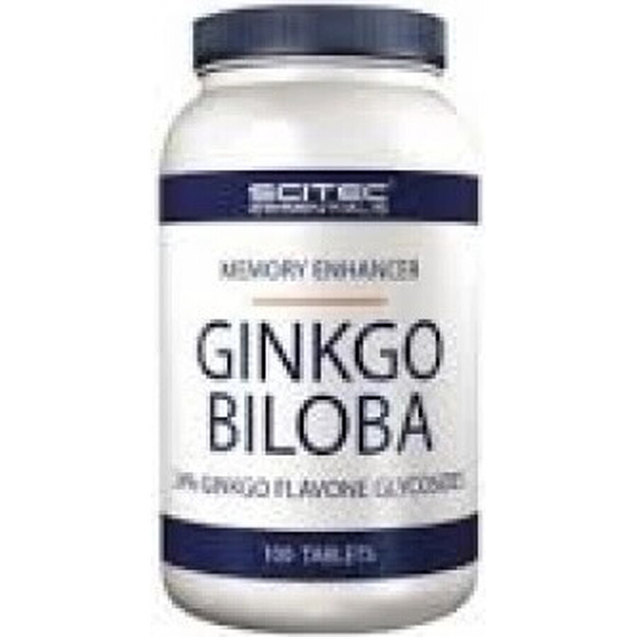 Scitec Nutrition Ginkgo Biloba 1×100 tbl, supliment alimentar