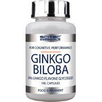 Scitec Nutrition Ginkgo Biloba 1×100 tbl, supliment alimentar