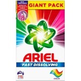 Ariel Powder 6.325kg/115PD Color 1×6.32kg pulbere