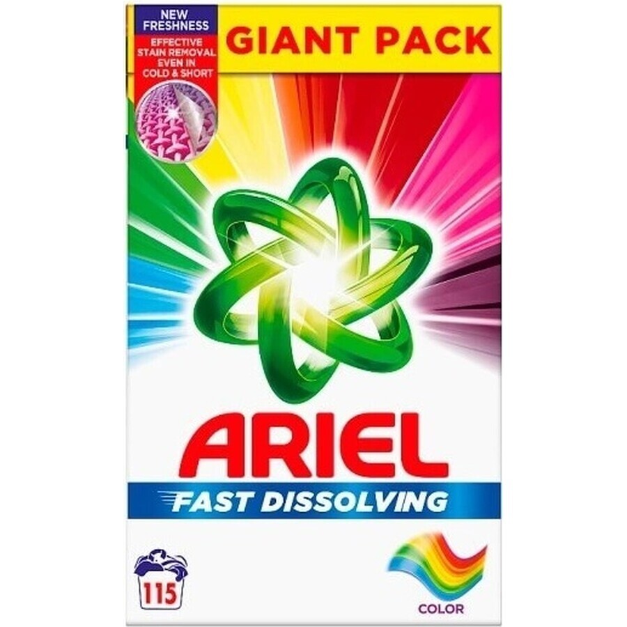 Ariel Powder 6.325kg/115PD Color 1×6.32kg pulbere