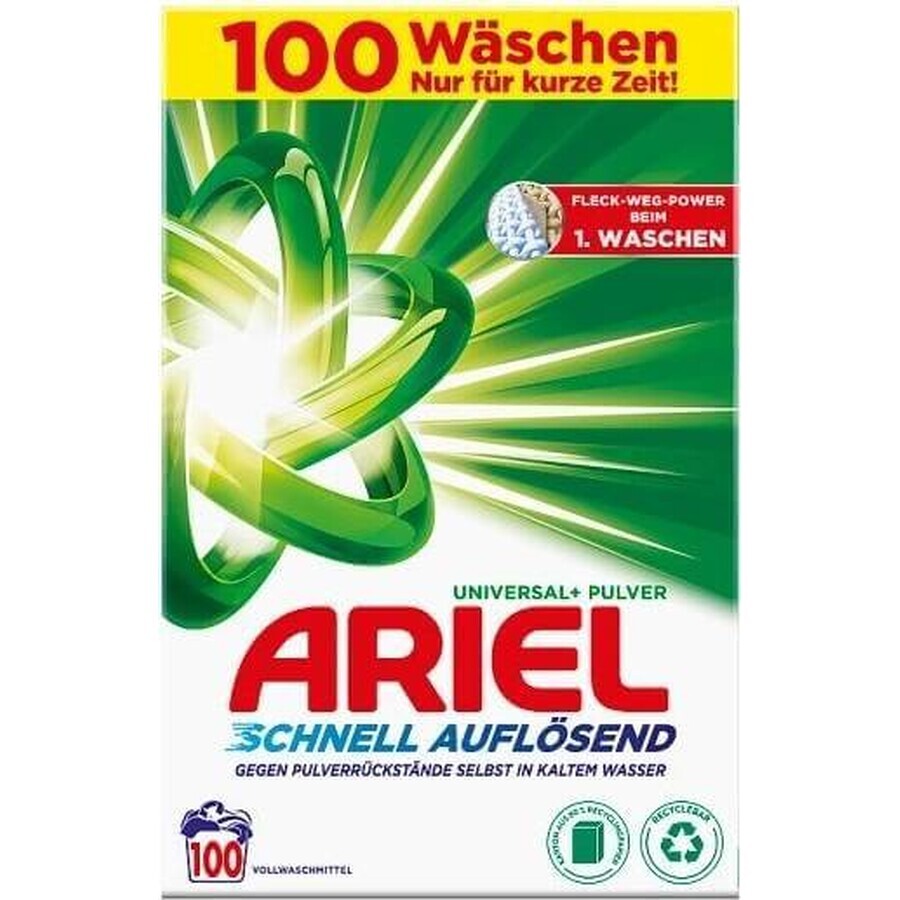 Ariel Powder 6 kg / 100PD Universal+ 1×6 kg, washing powder