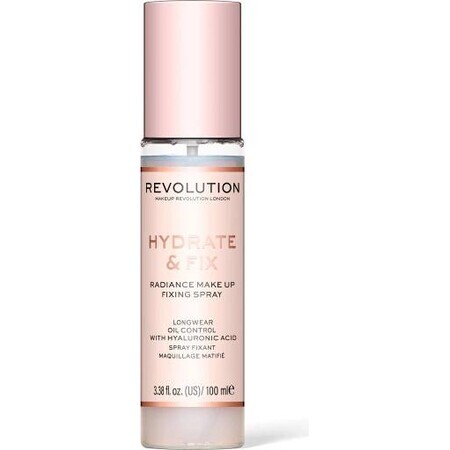 Revolution, Hydrate & Fix, make-up fixing spray 1×100 ml, make-up fixing spray