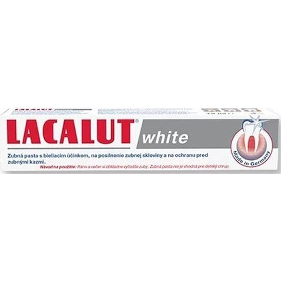 LACALUT WITTE TOOTH PASTE 1×75 ml, pasta