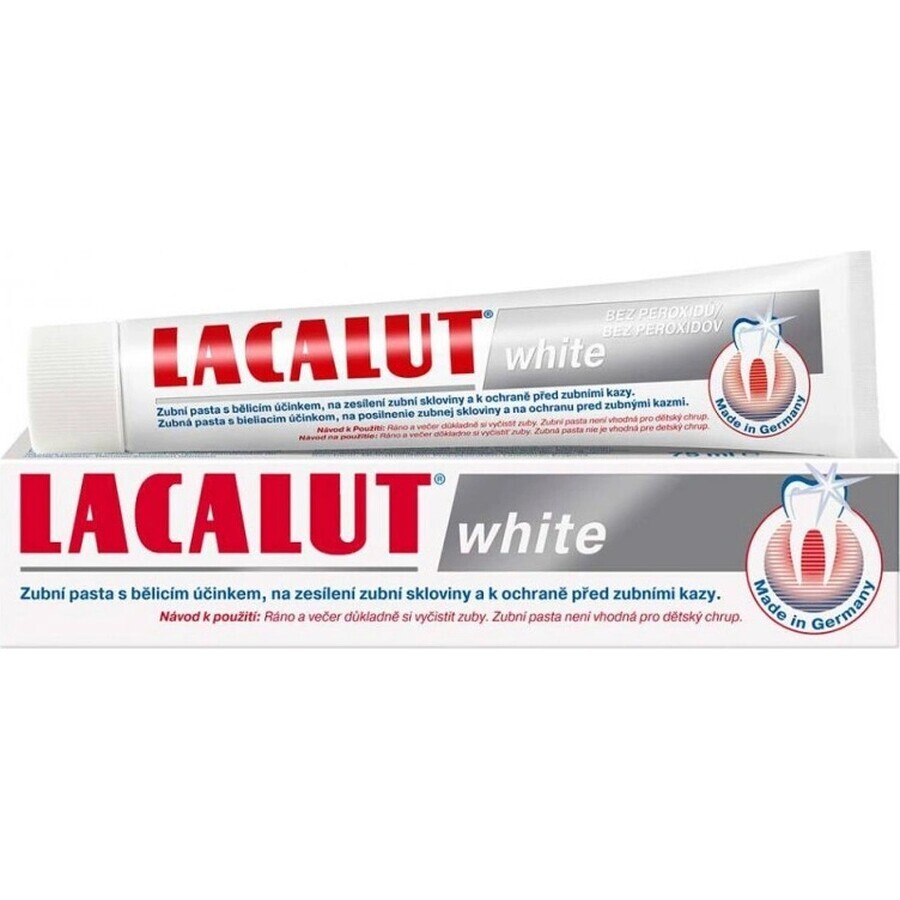 LACALUT WITTE TOOTH PASTE 1×75 ml, pasta