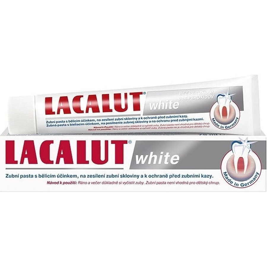 LACALUT WITTE TOOTH PASTE 1×75 ml, pasta