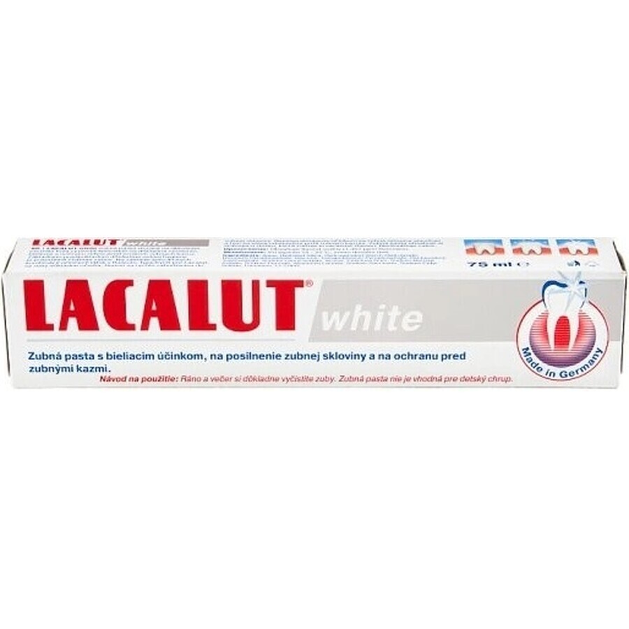 LACALUT WITTE TOOTH PASTE 1×75 ml, pasta