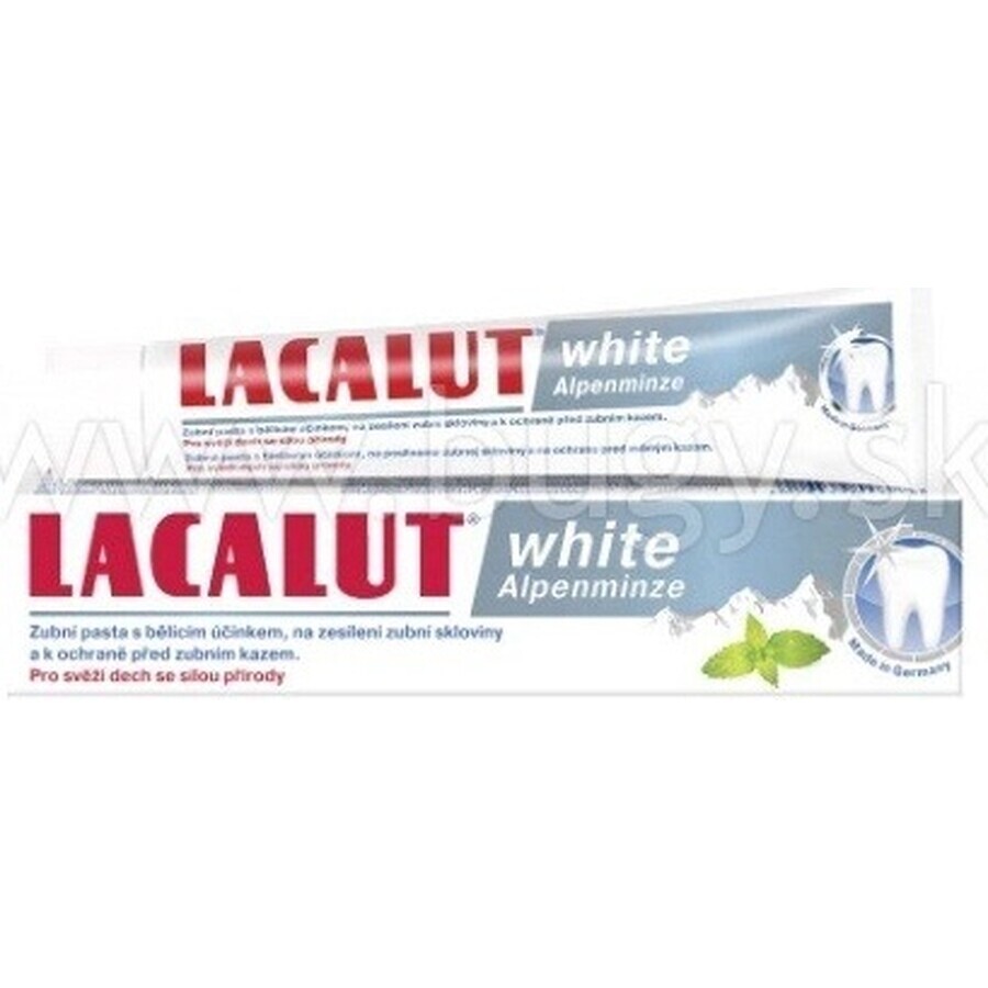 LACALUT WITTE TOOTH PASTE 1×75 ml, pasta