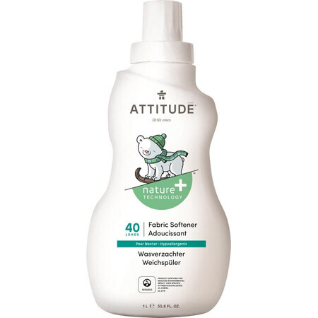 ATTITUDE Balsam de rufe pentru copii cu aromă de suc de pere 1×1000 ml, balsam de rufe pentru copii