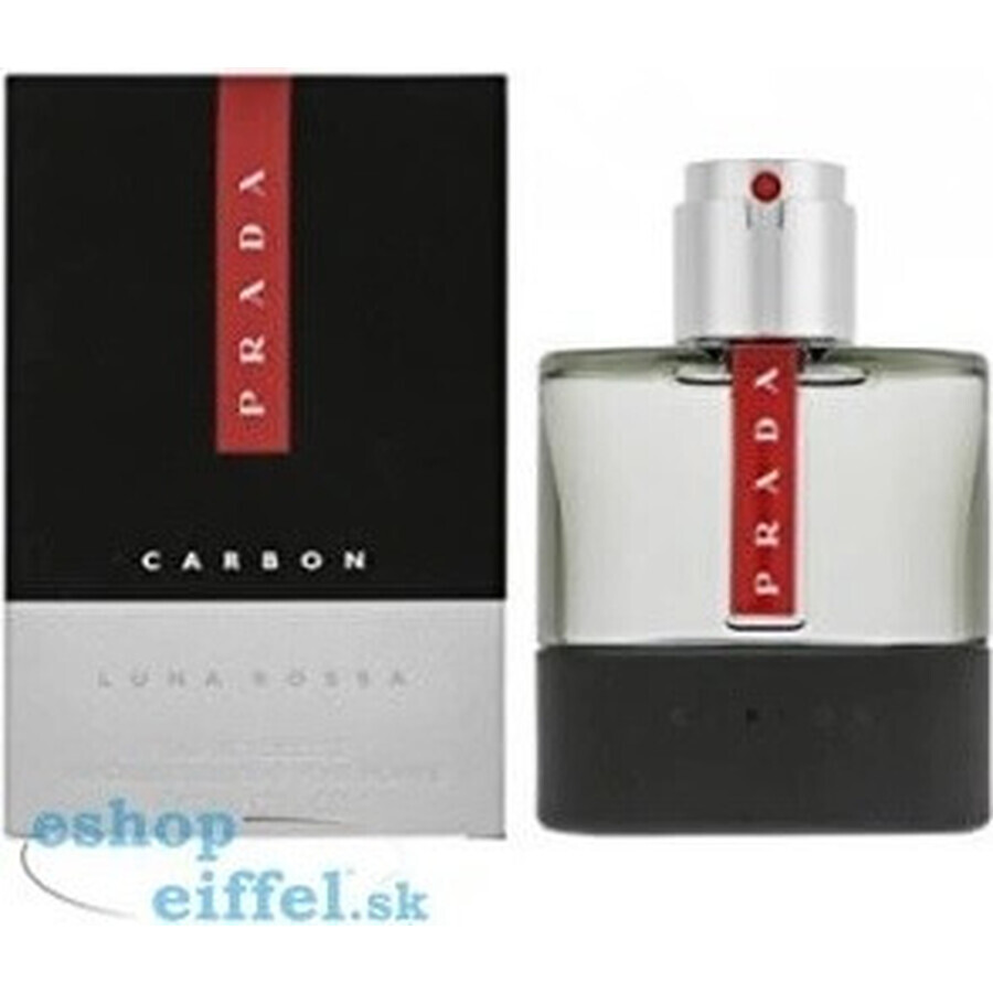 Prada Luna Rossa Carbon Edt 50ml 1×50 ml, Eau de toilette