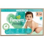 PAMPERS HARMONIE BABY DIAPERS V.3 6-10KG 87KS 1×87 pcs, couches taille 3