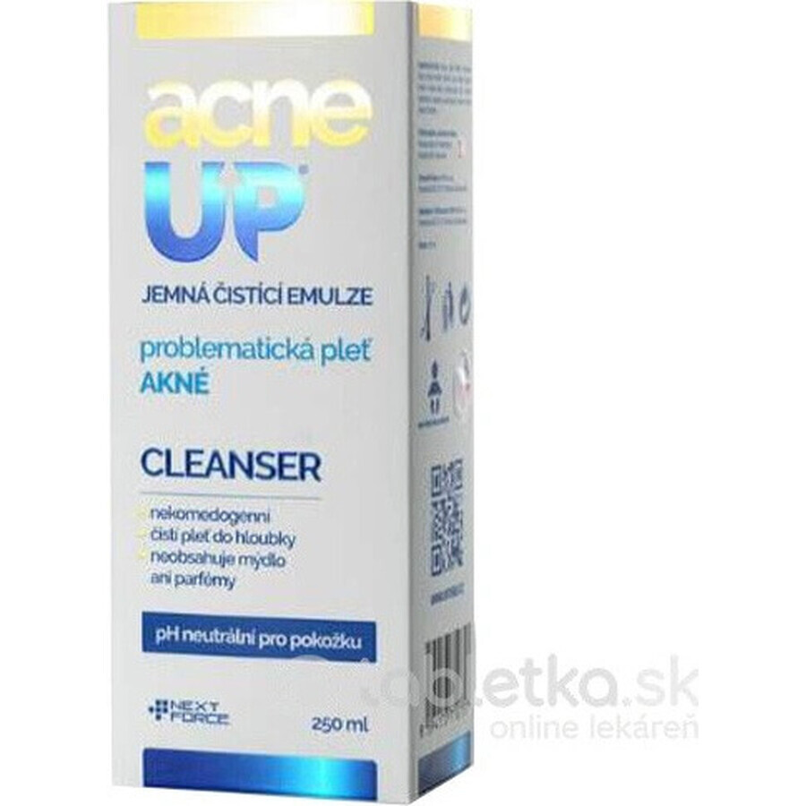 acneUP CLEANSER 1×250 ml, émulsion nettoyante