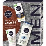 NIVEA MEN BOX FACE SENSITIVE 1×1 buc, pachet cadou