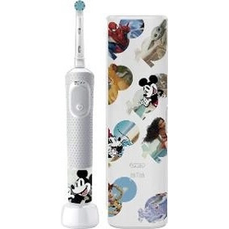 Oral-B EK Pro Kids 3+ Disney EK Pro Kids 3+ + kit da viaggio 1×1, spazzolino elettrico