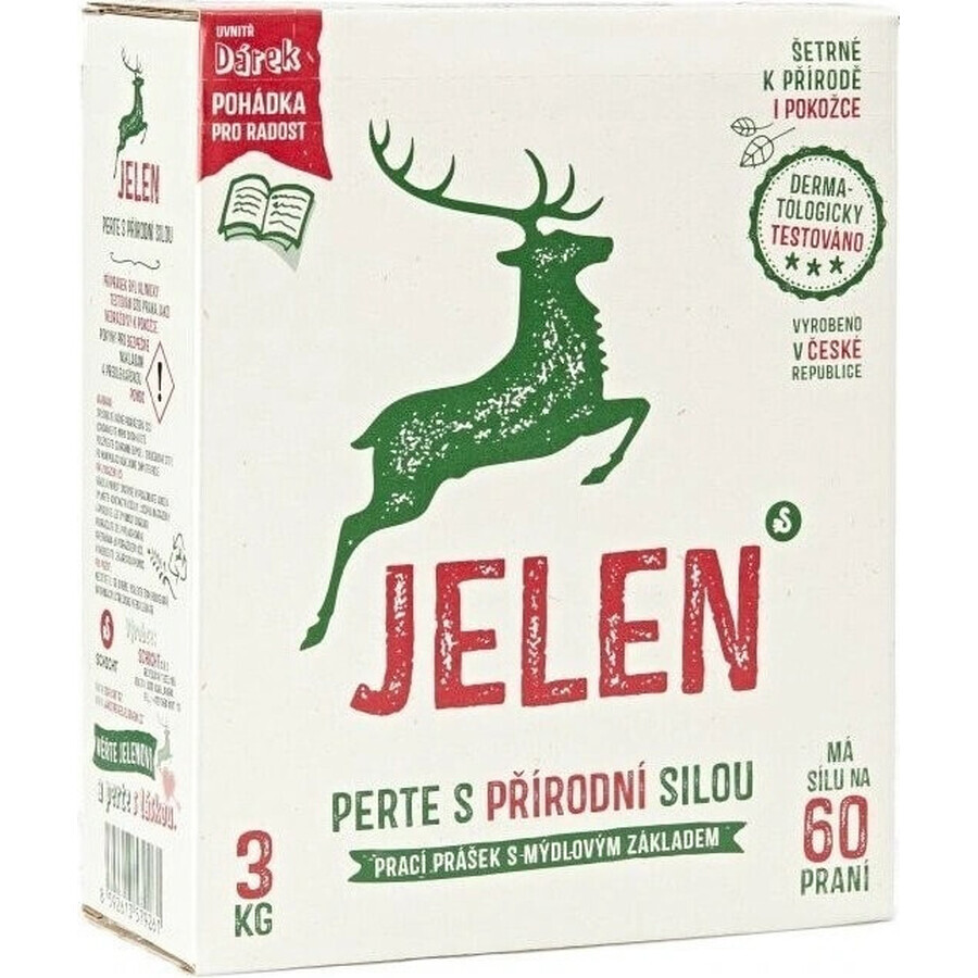 Jabón en polvo para ciervos 3 kg Universal 60PD 1×3 kg, jabón en polvo, Universal, 60PD