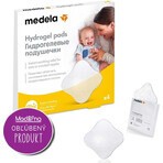 Medela hydrogelkompressen - 4 stuks 1×4 stuks, hydrogelkompressen