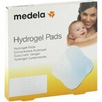 Medela hydrogelkompressen - 4 stuks 1×4 stuks, hydrogelkompressen