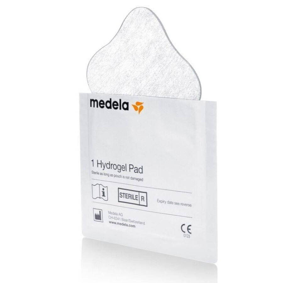 Medela hydrogelkompressen - 4 stuks 1×4 stuks, hydrogelkompressen