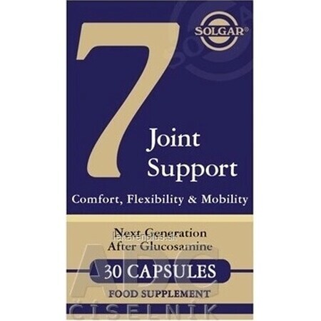 Solgar 7 Complex support for joints, cartilage and bones 30 capsules 1×30 tbl, food supplement